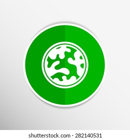 camouflage fabric pattern shape badges stickers labels icon.