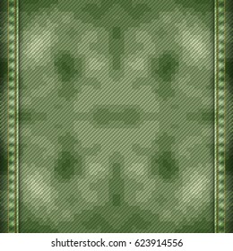 Camouflage, fabric texture. Military pattern.