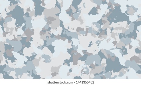 Camouflage fashion pastel seamless pattern. Multicolor abstract army background. Military wallpaper. Urban city camo illustration for fabric, textile or prints - Vector