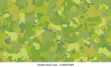 Camouflage fashion pastel seamless pattern. Multicolor abstract army background. Military wallpaper. Urban city camo illustration for fabric, textile or prints - Vector