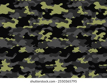 camouflage fashion pattern vector digital background, vector illustration