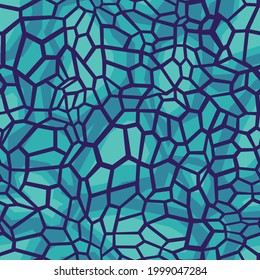 Textura de patrón geométrica sin soldadura de camuflaje. Resumen de escalas hexagonales de camo militar interminables para el ejército y la caza. Fondo del vector