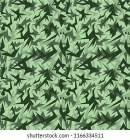 Camouflage green seamless pattern