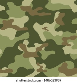 camouflage green seamless pattern for print. liquid elements. vector.