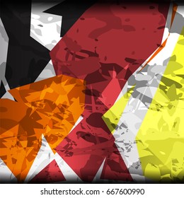 camouflage grunge texture and abstract background, vector illustration