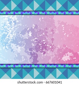 camouflage grunge texture and abstract background with space for text, vector illustration