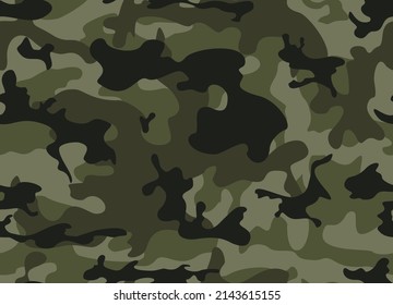 
Camouflage illustration modern military vector template, army uniform disguise. Ornament. Stock print.