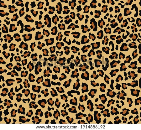 
Camouflage leopard vector seamless pattern yellow background stylish print Сток-фото © 