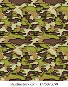 camouflage meter pattern consisting of geometric figures