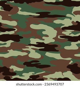 A camouflage military army camo seamless tilable pattern background