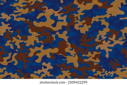 Camouflage Militär Armee nahtlose Muster Vektor Textur bunt Camo Stoff Textil Retro Stil Camo Muster Kleidung