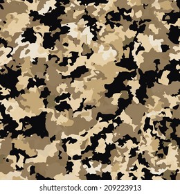 Camouflage military background. Abstract pattern. Vector illustration.