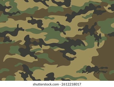 
camouflage military background, modern seamless pattern, army texture