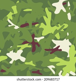 Camouflage military background. Seamless pattern.