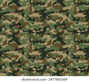 
camouflage military background seamless texture, modern classic pattern