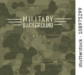 Camouflage military background. Vector illustration, EPS10