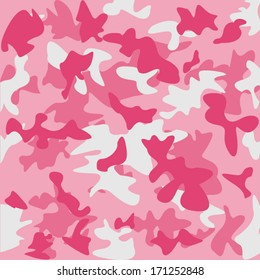 Camouflage military background. Vector illustration