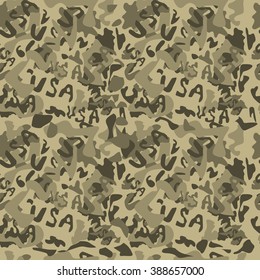 Camouflage military backgrounds abstract patterns. illustration EPS10