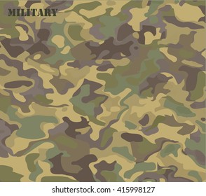 Camouflage military background.Vector camouflage pattern.