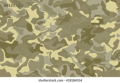 Camouflage Military Background.Vector Camouflage Pattern.