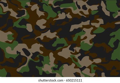 Camouflage military background.Vector camouflage pattern.