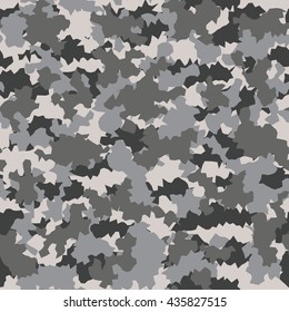 Camouflage military fashion green beige vector seamless pattern