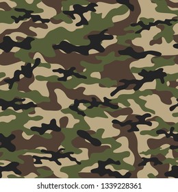 camouflage military pattern seamless background