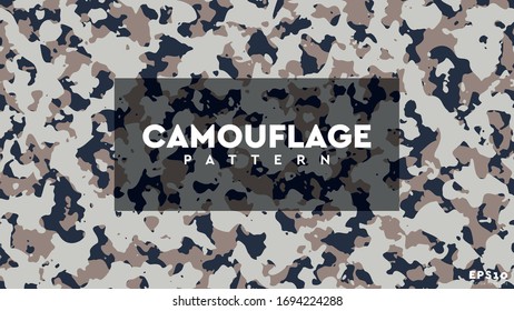 Camouflage Military Pattern Texture Background