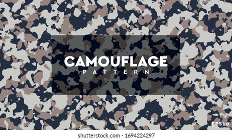 Camouflage Military Pattern Texture Background