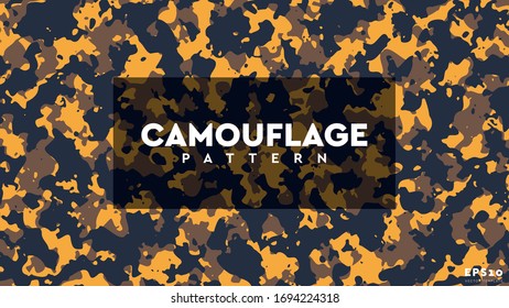 Camouflage Military Pattern Texture Background