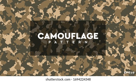 Camouflage Military Pattern Texture Background