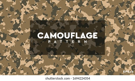 Camouflage Military Pattern Texture Background