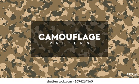 Camouflage Military Pattern Texture Background