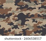 
camouflage military pattern, vector classic army background, design repeat
