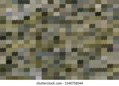 Camouflage military vector background. Green, gray, black, brown colors.