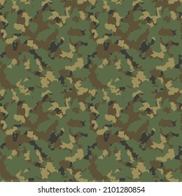 
Camouflage military vector pattern, army background. Disguise. Ornament