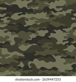 
camouflage modern army khaki pattern, fashionable design on textiles