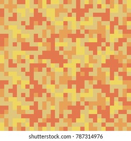 Camouflage orange pattern background