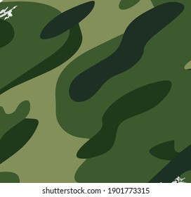 Camouflage  pattern background. abstract spots