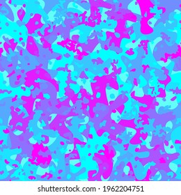 Camouflage pattern background. Classic clothing style masking camo repeat print