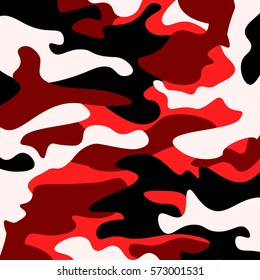 Red White Black Pattern Camo Images Stock Photos Vectors Shutterstock