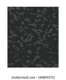 Camouflage pattern background seamless vector illustration. Military fashionable abstract geometric texture.