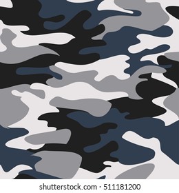 Camouflage pattern background seamless vector