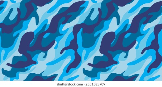 Camouflage pattern background vector. Classic clothing style masking camo repeat print. Virtual background for online conferences