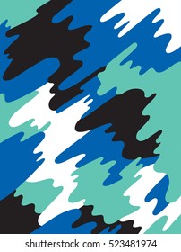 Camouflage pattern. Colorful background.