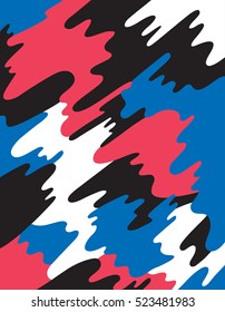 Camouflage pattern. Colorful background.