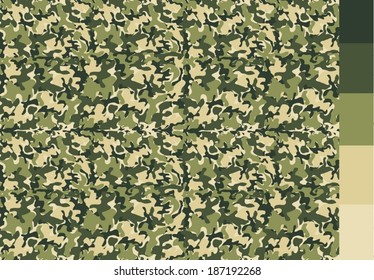 Camouflage pattern design