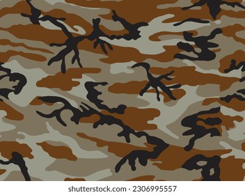 Camouflage pattern design, soldier uniform seamless design