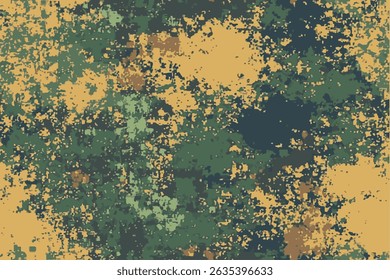 A camouflage pattern with earthy tones, perfect for military designs, tactical backgrounds, outdoor gear, and survival-themed projects.