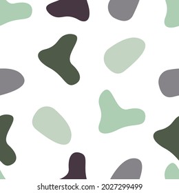 Camouflage pattern of green shades